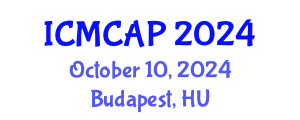 International Conference on Meteorology, Climatology and Atmospheric Physics (ICMCAP) October 10, 2024 - Budapest, Hungary