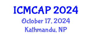 International Conference on Meteorology, Climatology and Atmospheric Physics (ICMCAP) October 17, 2024 - Kathmandu, Nepal