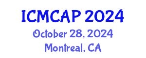 International Conference on Meteorology, Climatology and Atmospheric Physics (ICMCAP) October 28, 2024 - Montreal, Canada