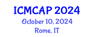 International Conference on Meteorology, Climatology and Atmospheric Physics (ICMCAP) October 10, 2024 - Rome, Italy