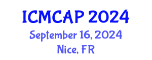 International Conference on Meteorology, Climatology and Atmospheric Physics (ICMCAP) September 16, 2024 - Nice, France