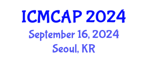 International Conference on Meteorology, Climatology and Atmospheric Physics (ICMCAP) September 16, 2024 - Seoul, Republic of Korea