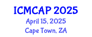 International Conference on Meteorology, Climatology and Atmospheric Physics (ICMCAP) April 15, 2025 - Cape Town, South Africa