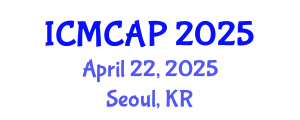 International Conference on Meteorology, Climatology and Atmospheric Physics (ICMCAP) April 22, 2025 - Seoul, Republic of Korea