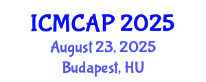 International Conference on Meteorology, Climatology and Atmospheric Physics (ICMCAP) August 23, 2025 - Budapest, Hungary