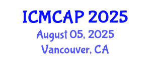 International Conference on Meteorology, Climatology and Atmospheric Physics (ICMCAP) August 05, 2025 - Vancouver, Canada