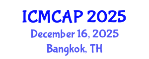 International Conference on Meteorology, Climatology and Atmospheric Physics (ICMCAP) December 16, 2025 - Bangkok, Thailand