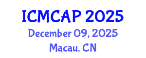 International Conference on Meteorology, Climatology and Atmospheric Physics (ICMCAP) December 09, 2025 - Macau, China