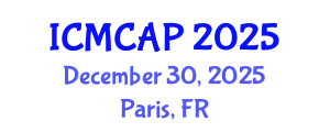 International Conference on Meteorology, Climatology and Atmospheric Physics (ICMCAP) December 30, 2025 - Paris, France