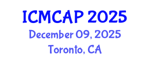 International Conference on Meteorology, Climatology and Atmospheric Physics (ICMCAP) December 09, 2025 - Toronto, Canada