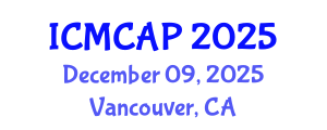 International Conference on Meteorology, Climatology and Atmospheric Physics (ICMCAP) December 09, 2025 - Vancouver, Canada
