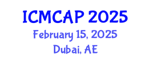 International Conference on Meteorology, Climatology and Atmospheric Physics (ICMCAP) February 15, 2025 - Dubai, United Arab Emirates