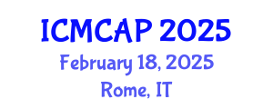 International Conference on Meteorology, Climatology and Atmospheric Physics (ICMCAP) February 18, 2025 - Rome, Italy