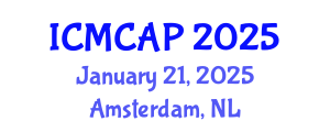 International Conference on Meteorology, Climatology and Atmospheric Physics (ICMCAP) January 21, 2025 - Amsterdam, Netherlands