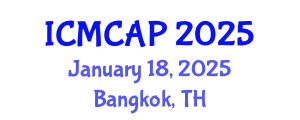 International Conference on Meteorology, Climatology and Atmospheric Physics (ICMCAP) January 18, 2025 - Bangkok, Thailand