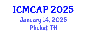 International Conference on Meteorology, Climatology and Atmospheric Physics (ICMCAP) January 14, 2025 - Phuket, Thailand