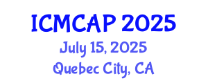International Conference on Meteorology, Climatology and Atmospheric Physics (ICMCAP) July 15, 2025 - Quebec City, Canada