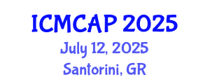 International Conference on Meteorology, Climatology and Atmospheric Physics (ICMCAP) July 12, 2025 - Santorini, Greece