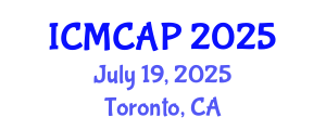 International Conference on Meteorology, Climatology and Atmospheric Physics (ICMCAP) July 19, 2025 - Toronto, Canada