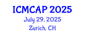 International Conference on Meteorology, Climatology and Atmospheric Physics (ICMCAP) July 29, 2025 - Zurich, Switzerland