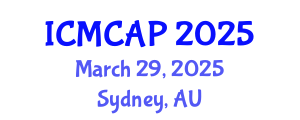 International Conference on Meteorology, Climatology and Atmospheric Physics (ICMCAP) March 29, 2025 - Sydney, Australia