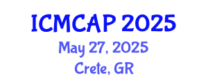 International Conference on Meteorology, Climatology and Atmospheric Physics (ICMCAP) May 27, 2025 - Crete, Greece