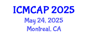 International Conference on Meteorology, Climatology and Atmospheric Physics (ICMCAP) May 24, 2025 - Montreal, Canada