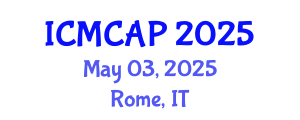International Conference on Meteorology, Climatology and Atmospheric Physics (ICMCAP) May 03, 2025 - Rome, Italy