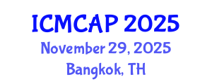International Conference on Meteorology, Climatology and Atmospheric Physics (ICMCAP) November 29, 2025 - Bangkok, Thailand