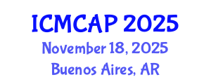 International Conference on Meteorology, Climatology and Atmospheric Physics (ICMCAP) November 18, 2025 - Buenos Aires, Argentina