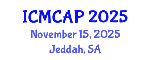 International Conference on Meteorology, Climatology and Atmospheric Physics (ICMCAP) November 15, 2025 - Jeddah, Saudi Arabia