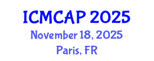 International Conference on Meteorology, Climatology and Atmospheric Physics (ICMCAP) November 18, 2025 - Paris, France