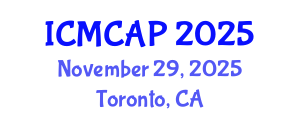 International Conference on Meteorology, Climatology and Atmospheric Physics (ICMCAP) November 29, 2025 - Toronto, Canada