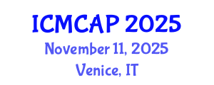International Conference on Meteorology, Climatology and Atmospheric Physics (ICMCAP) November 11, 2025 - Venice, Italy