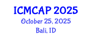 International Conference on Meteorology, Climatology and Atmospheric Physics (ICMCAP) October 25, 2025 - Bali, Indonesia