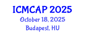 International Conference on Meteorology, Climatology and Atmospheric Physics (ICMCAP) October 18, 2025 - Budapest, Hungary