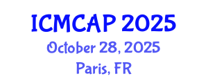 International Conference on Meteorology, Climatology and Atmospheric Physics (ICMCAP) October 28, 2025 - Paris, France