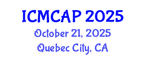 International Conference on Meteorology, Climatology and Atmospheric Physics (ICMCAP) October 21, 2025 - Quebec City, Canada