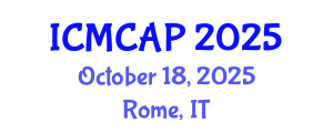 International Conference on Meteorology, Climatology and Atmospheric Physics (ICMCAP) October 18, 2025 - Rome, Italy