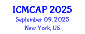 International Conference on Meteorology, Climatology and Atmospheric Physics (ICMCAP) September 09, 2025 - New York, United States