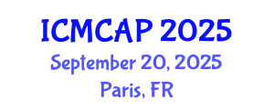 International Conference on Meteorology, Climatology and Atmospheric Physics (ICMCAP) September 20, 2025 - Paris, France