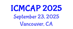 International Conference on Meteorology, Climatology and Atmospheric Physics (ICMCAP) September 23, 2025 - Vancouver, Canada