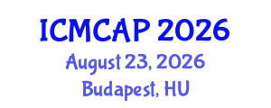 International Conference on Meteorology, Climatology and Atmospheric Physics (ICMCAP) August 23, 2026 - Budapest, Hungary International Conference on Meteorology, Climatology and Atmospheric Physics (ICMCAP) August 23, 2026 - Budapest, Hungary