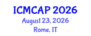 International Conference on Meteorology, Climatology and Atmospheric Physics (ICMCAP) August 23, 2026 - Rome, Italy International Conference on Meteorology, Climatology and Atmospheric Physics (ICMCAP) August 23, 2026 - Rome, Italy