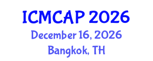 International Conference on Meteorology, Climatology and Atmospheric Physics (ICMCAP) December 16, 2026 - Bangkok, Thailand International Conference on Meteorology, Climatology and Atmospheric Physics (ICMCAP) December 16, 2026 - Bangkok, Thailand