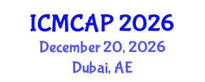 International Conference on Meteorology, Climatology and Atmospheric Physics (ICMCAP) December 20, 2026 - Dubai, United Arab Emirates International Conference on Meteorology, Climatology and Atmospheric Physics (ICMCAP) December 20, 2026 - Dubai, United Arab Emirates
