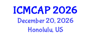 International Conference on Meteorology, Climatology and Atmospheric Physics (ICMCAP) December 20, 2026 - Honolulu, United States International Conference on Meteorology, Climatology and Atmospheric Physics (ICMCAP) December 20, 2026 - Honolulu, United States