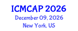 International Conference on Meteorology, Climatology and Atmospheric Physics (ICMCAP) December 09, 2026 - New York, United States International Conference on Meteorology, Climatology and Atmospheric Physics (ICMCAP) December 09, 2026 - New York, United States