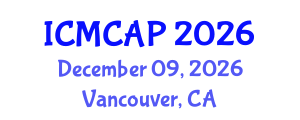 International Conference on Meteorology, Climatology and Atmospheric Physics (ICMCAP) December 09, 2026 - Vancouver, Canada International Conference on Meteorology, Climatology and Atmospheric Physics (ICMCAP) December 09, 2026 - Vancouver, Canada
