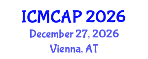 International Conference on Meteorology, Climatology and Atmospheric Physics (ICMCAP) December 27, 2026 - Vienna, Austria International Conference on Meteorology, Climatology and Atmospheric Physics (ICMCAP) December 27, 2026 - Vienna, Austria